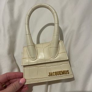 Croc vanilla Jacquemus Bag